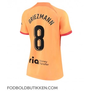 Atletico Madrid Antoine Griezmann #8 Tredjetrøje Dame 2022-23 Kortærmet